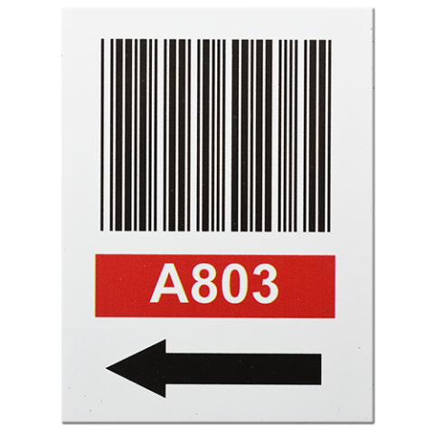 Storage Bay Label