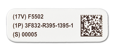 Kapton UID Label