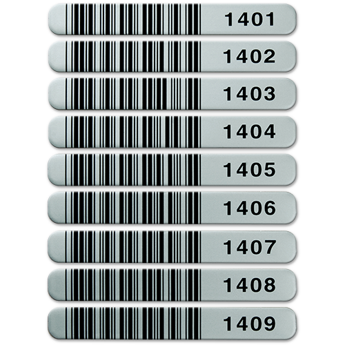 Aluminum Barcode Labels Express